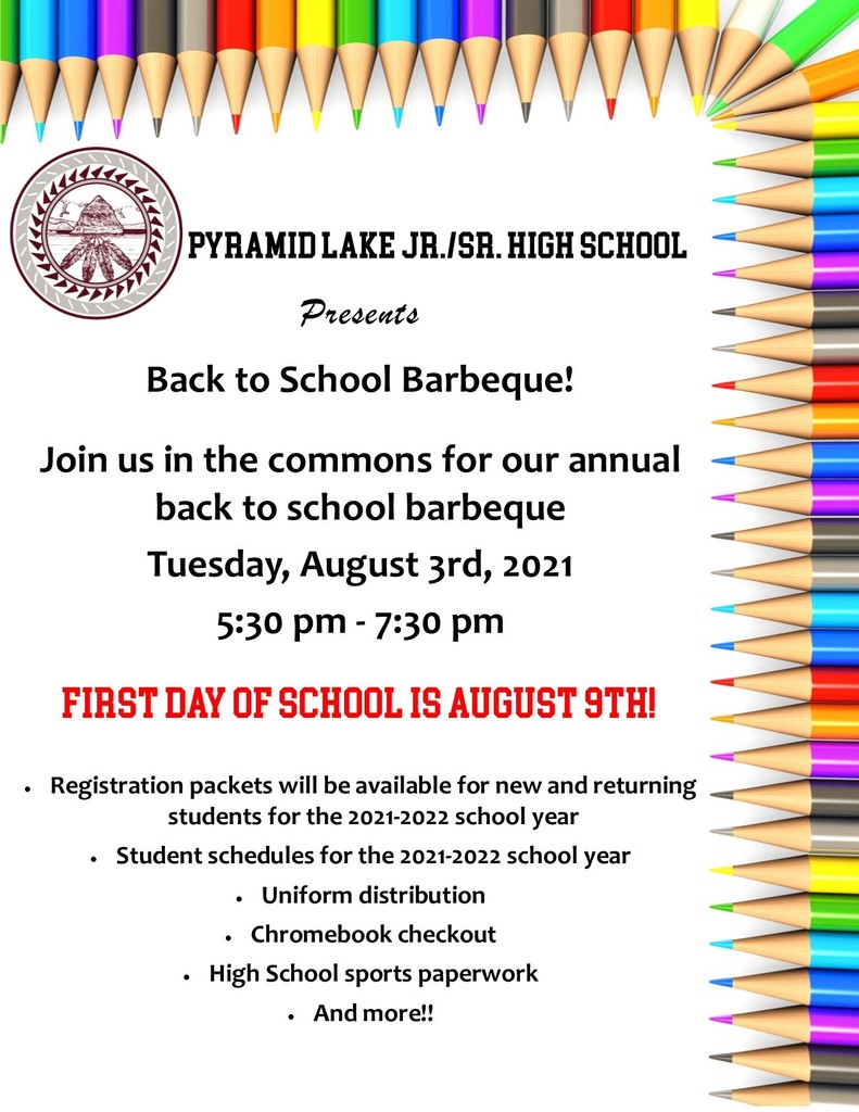 Back to School BBQ-August 3rd 