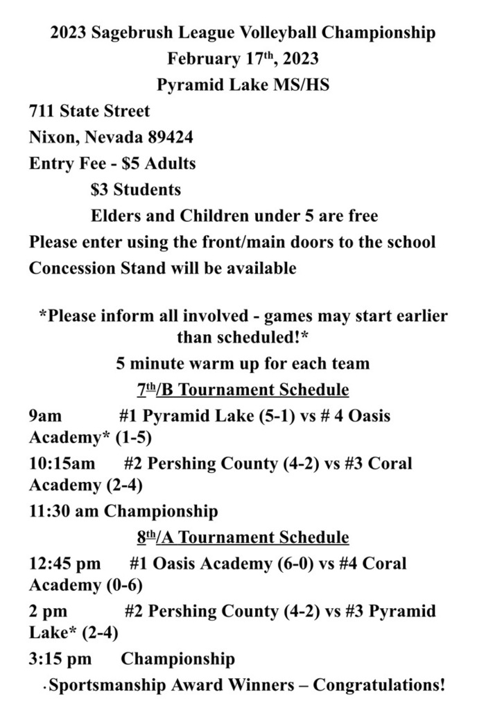Live Feed | Pyramid Lake Schools